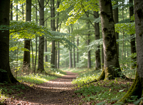 nature en forêt de Tronçais